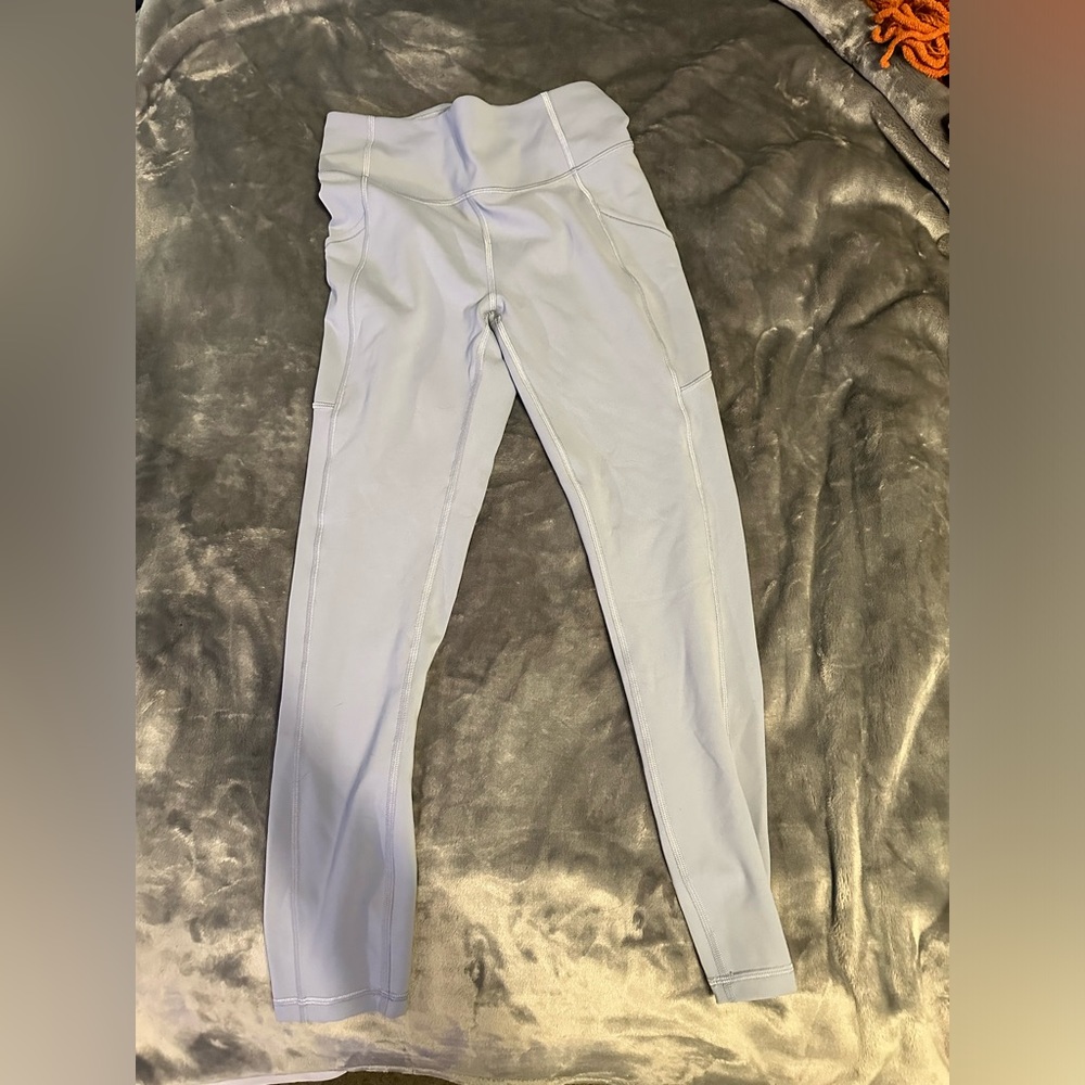 LULULEMON invigorate High-Rise Tight 25", chambray, size 6